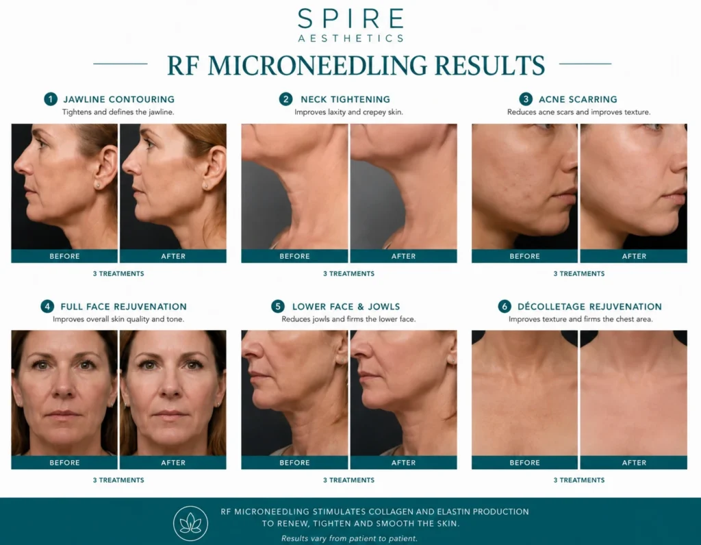 RF Microneedling Skin tightening West Drayton results